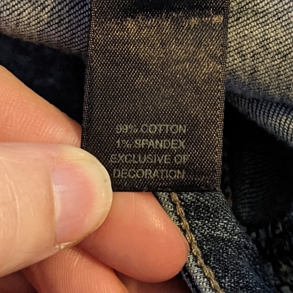 WHBM Blanc Boot Leg Jeans Sz 0 Regular - Picture 9 of 11